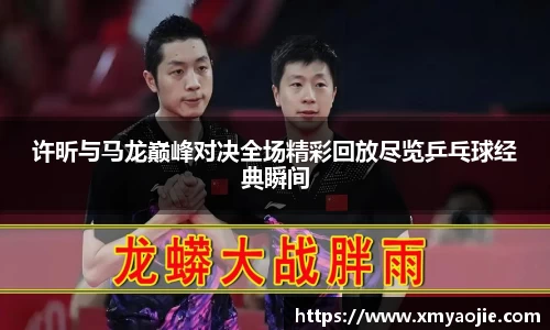 许昕与马龙巅峰对决全场精彩回放尽览乒乓球经典瞬间