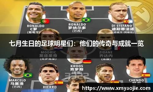 七月生日的足球明星们：他们的传奇与成就一览